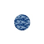 CAMO NAVY 1  Mini Buttons