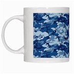 CAMO NAVY White Mugs