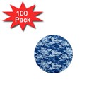 CAMO NAVY 1  Mini Magnets (100 pack) 