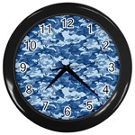 CAMO NAVY Wall Clocks (Black)