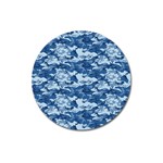 CAMO NAVY Magnet 3  (Round)