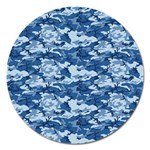 CAMO NAVY Magnet 5  (Round)