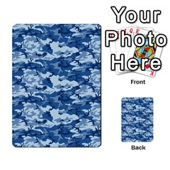 Camo Navy Multi-purpose Cards (rectangle)  by trendistuff