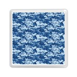 CAMO NAVY Memory Card Reader (Square) 