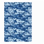 CAMO NAVY Small Garden Flag (Two Sides)