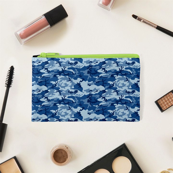 CAMO NAVY Cosmetic Bag (XS)