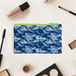 CAMO NAVY Cosmetic Bag (XS) Back