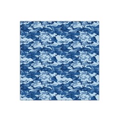 Camo Navy Satin Bandana Scarf