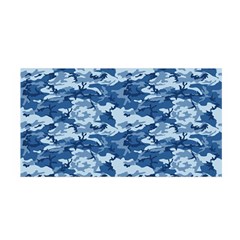 Camo Navy Satin Wrap