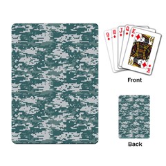 Camo Digital Urban Playing Card by trendistuff