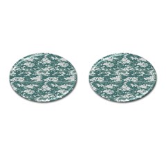 Camo Digital Urban Cufflinks (oval) by trendistuff