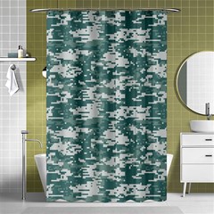 Camo Digital Urban Shower Curtain 48  X 72  (small) 