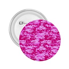 Camo Digital Pink 2 25  Buttons