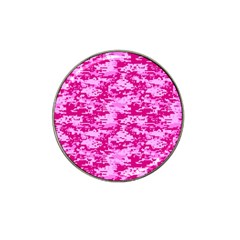 Camo Digital Pink Hat Clip Ball Marker