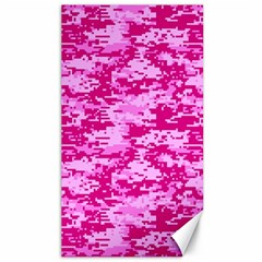 Camo Digital Pink Canvas 40  X 72   by trendistuff