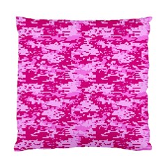 Camo Digital Pink Standard Cushion Case (one Side)  by trendistuff