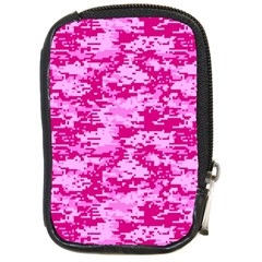 Camo Digital Pink Compact Camera Cases by trendistuff