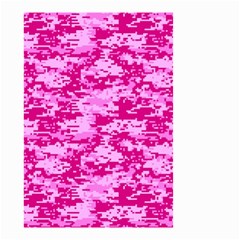 Camo Digital Pink Small Garden Flag (two Sides)