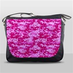 CAMO DIGITAL PINK Messenger Bags Front