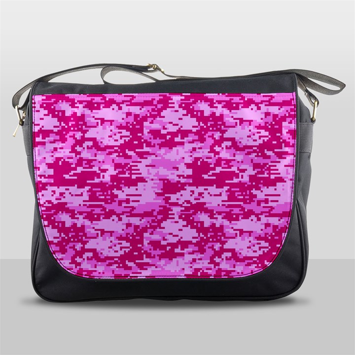 CAMO DIGITAL PINK Messenger Bags