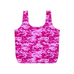 Camo Digital Pink Full Print Recycle Bags (s) 