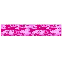 Camo Digital Pink Flano Scarf (large) 