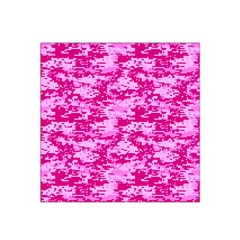 Camo Digital Pink Satin Bandana Scarf