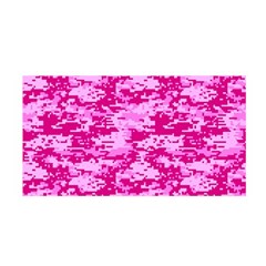 Camo Digital Pink Satin Wrap