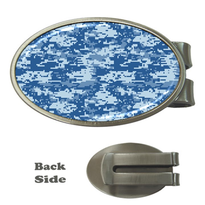 CAMO DIGITAL NAVY Money Clips (Oval) 