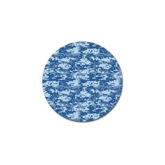 Camo Digital Navy Golf Ball Marker by trendistuff