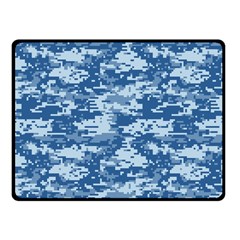 Camo Digital Navy Fleece Blanket (small)