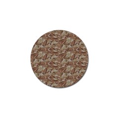 Camo Desert Golf Ball Marker by trendistuff