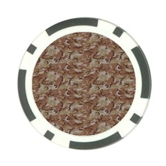 Camo Desert Poker Chip Card Guards