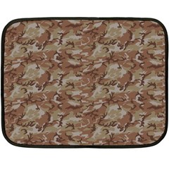 Camo Desert Double Sided Fleece Blanket (mini) 