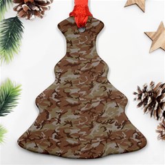 Camo Desert Ornament (christmas Tree)