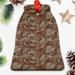 Camo Desert Bell Ornament (2 Sides)