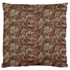 Camo Desert Large Cushion Cases (one Side)  by trendistuff