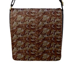 Camo Desert Flap Messenger Bag (l)  by trendistuff