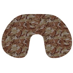 Camo Desert Travel Neck Pillows