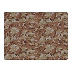 Camo Desert Double Sided Flano Blanket (mini)  by trendistuff