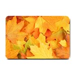 YELLOW MAPLE LEAVES Small Doormat  24 x16  Door Mat