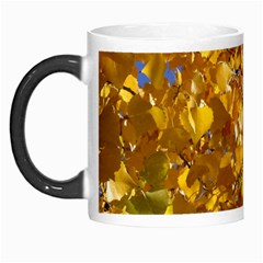 Yellow Leaves Morph Mugs