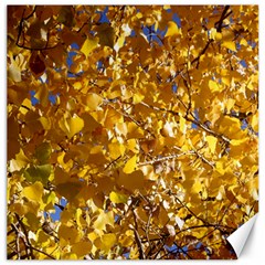 Yellow Leaves Canvas 16  X 16   by trendistuff