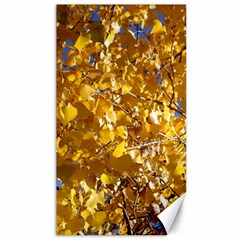 Yellow Leaves Canvas 40  X 72  