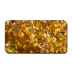 Yellow Leaves Medium Bar Mats