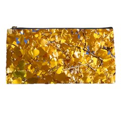 Yellow Leaves Pencil Cases by trendistuff