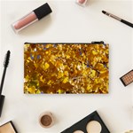 YELLOW LEAVES Cosmetic Bag (Small)  Back