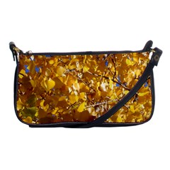 Yellow Leaves Shoulder Clutch Bags by trendistuff