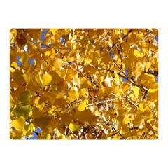 Yellow Leaves Double Sided Flano Blanket (mini) 