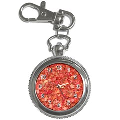 Red Maple Leaves Key Chain Watches by trendistuff